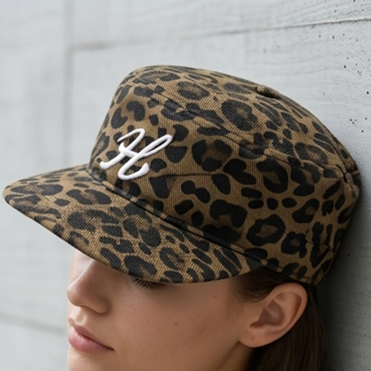 Ladies Cap Brown Adjustable