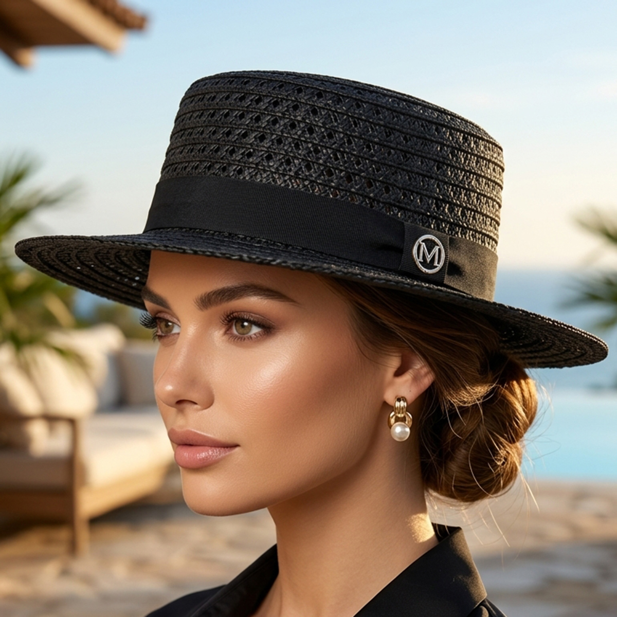 Ladies Cap Round