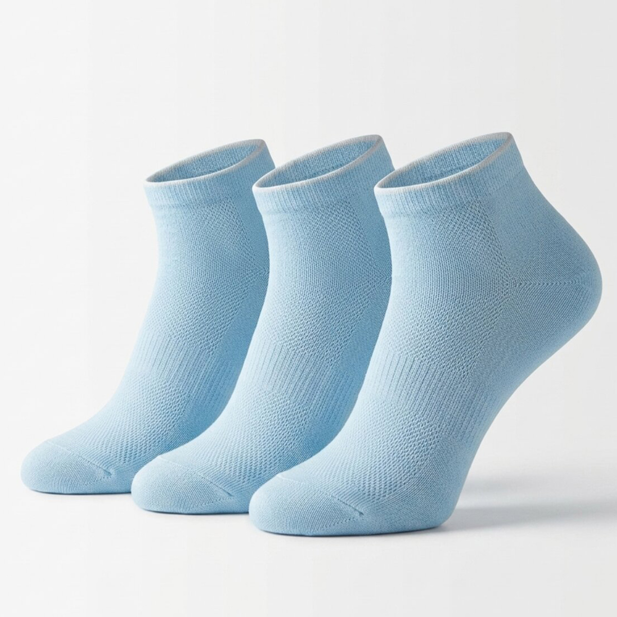 Ladies Socks Pack 3 Pieces Blue Free Size