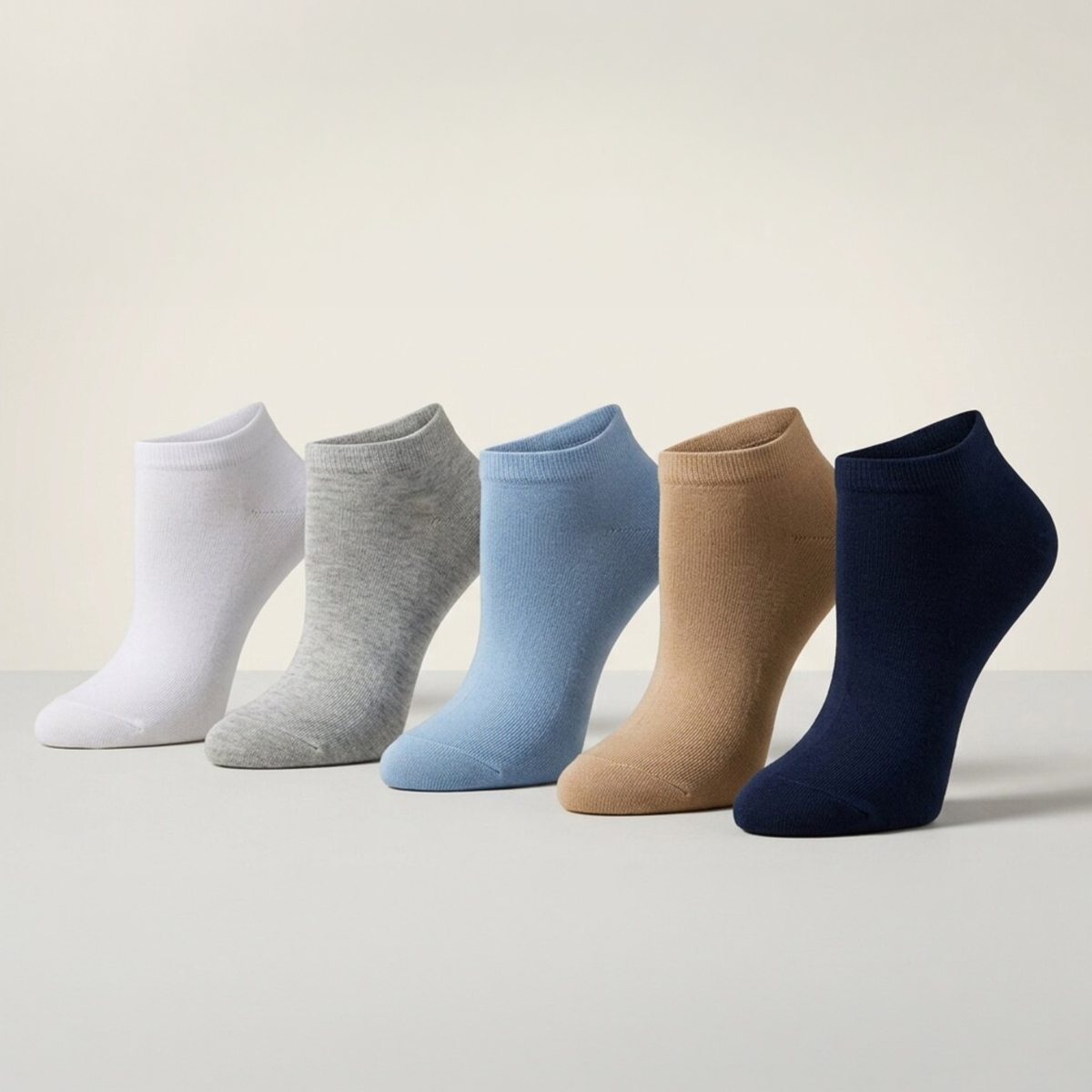 Ladies Socks Pack 5 Pieces Assorted Color Free Size