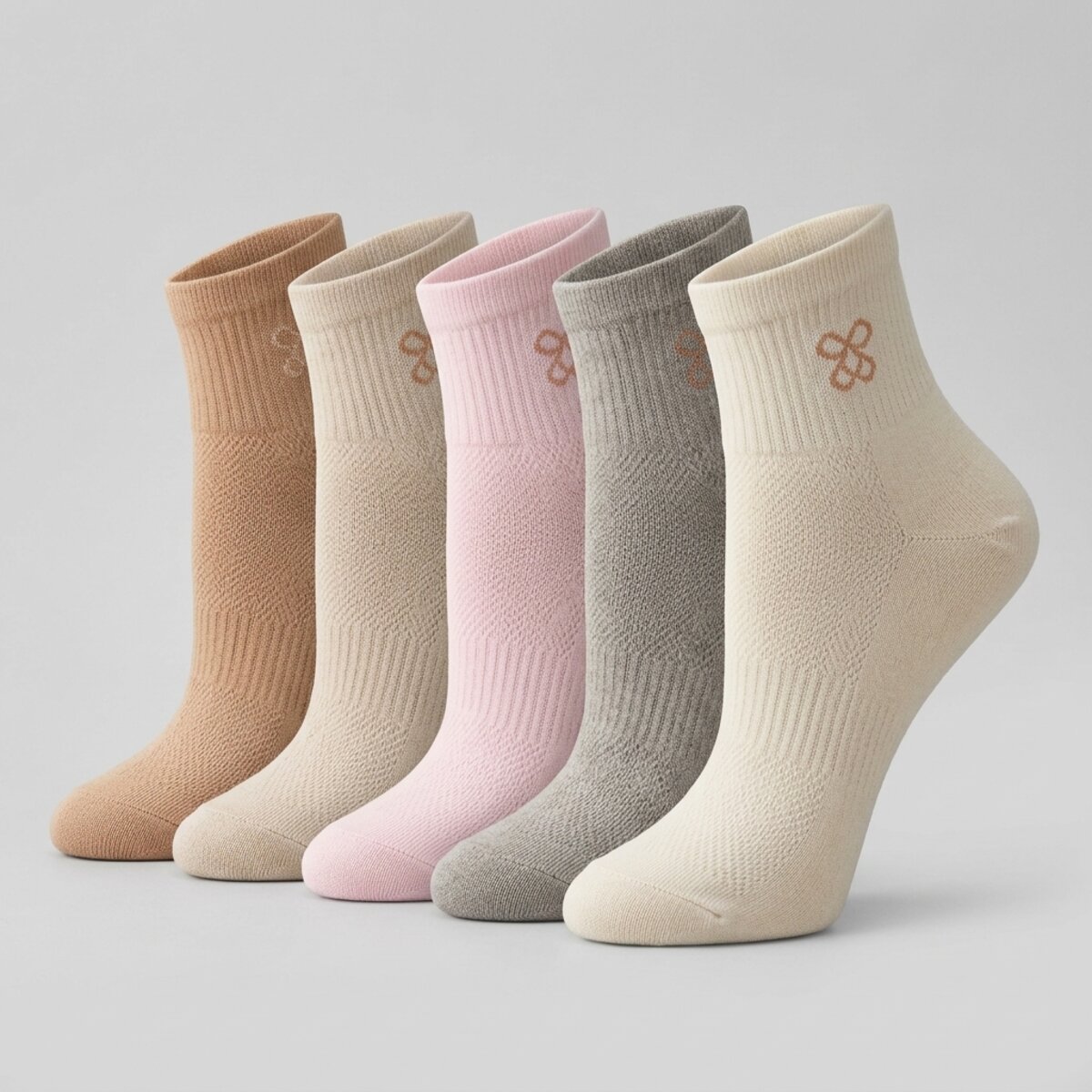 Ladies Socks Pack 5 Pieces Assorted Color Free Size