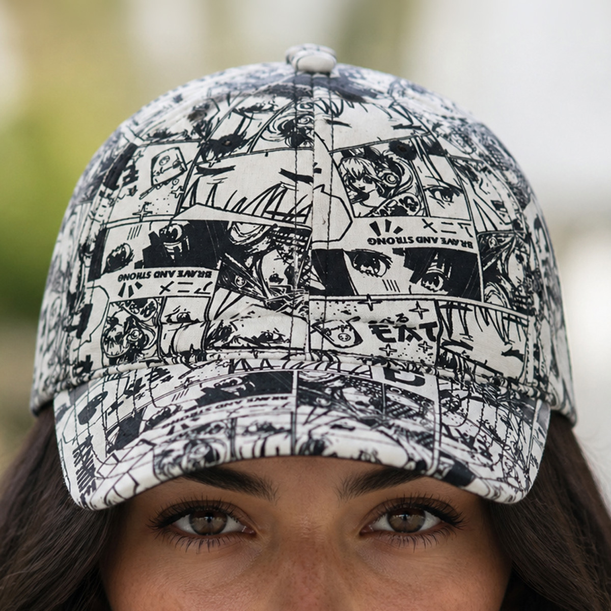 Printed Ladies Casual Cap Free Size