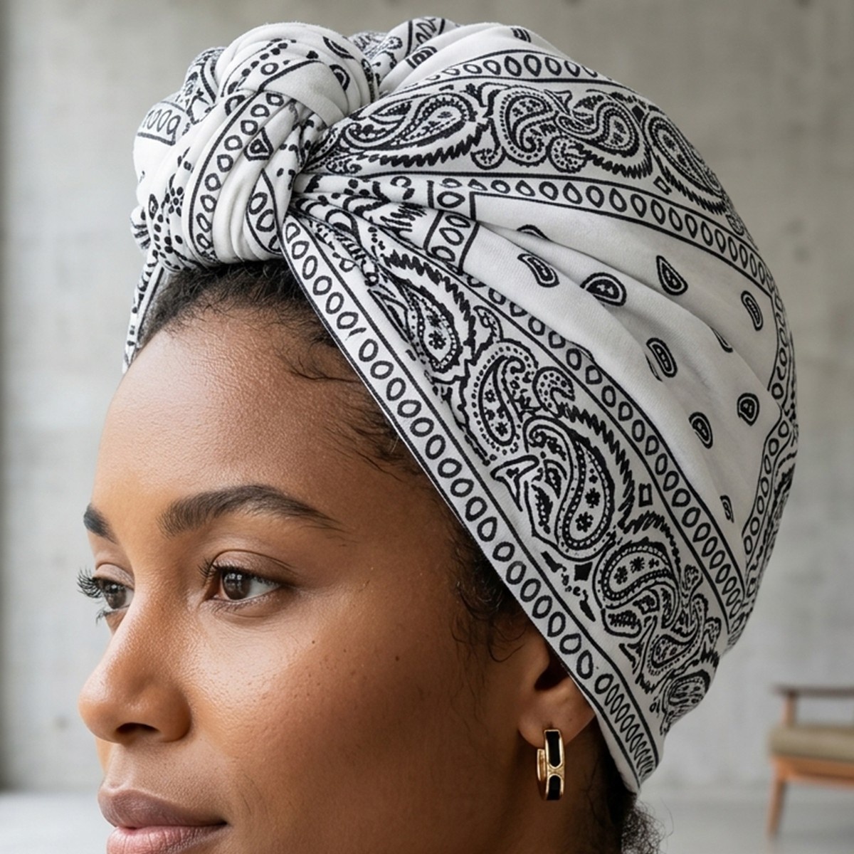 Women's Pre-Tied Knotted Headwrap