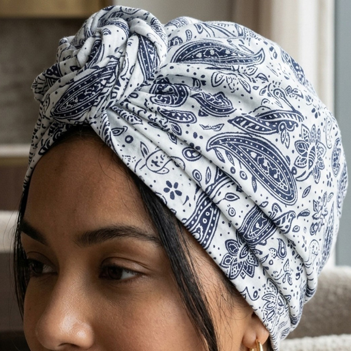 Women's Pre-Tied Knotted Headwrap