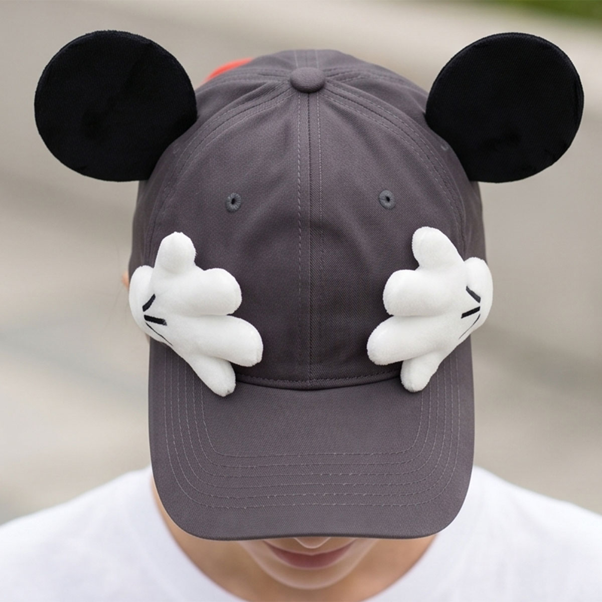 Vetements Cartoon Character Cap with Ears and Hands