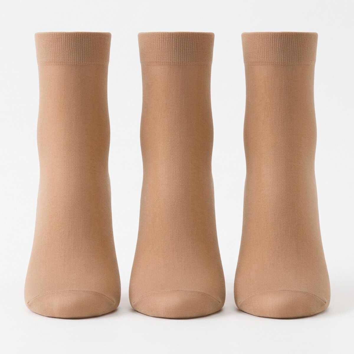 Ladies Stocks 3 Pieces Brown Free Size