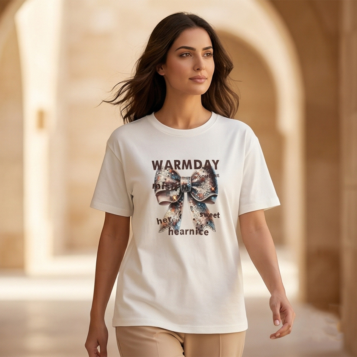 Ladies T-Shirts Regular Fit Stretch