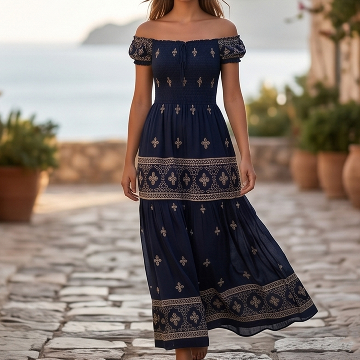 Ladies Dress Casual Long