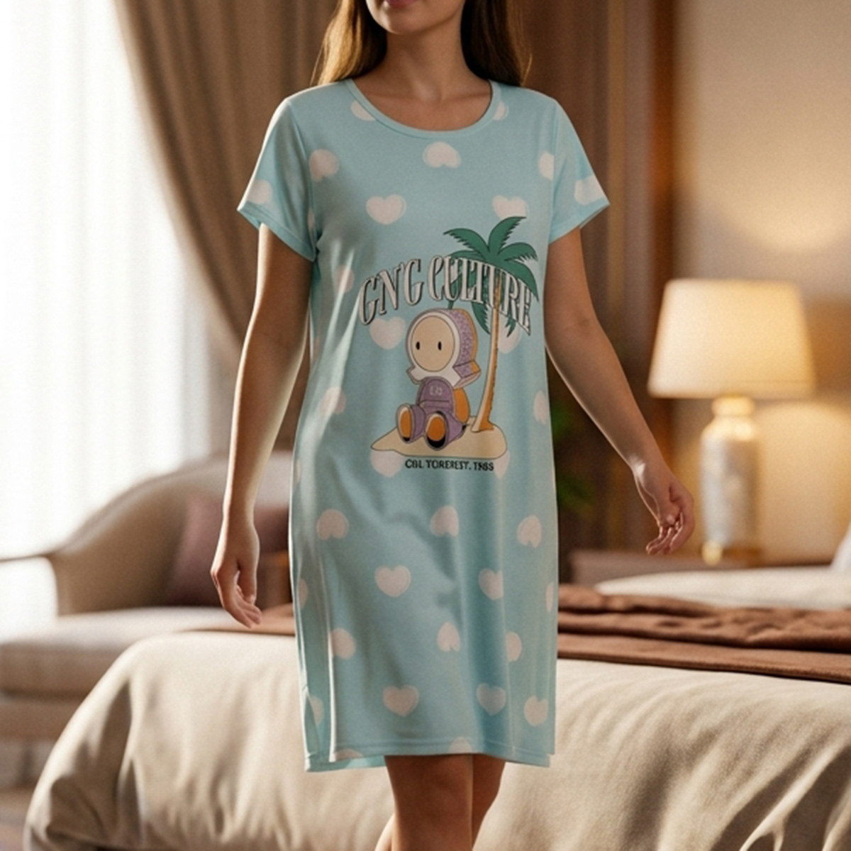 Ladies Midi Gown