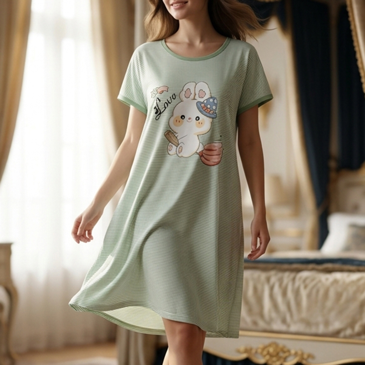 Ladies Midi Gown