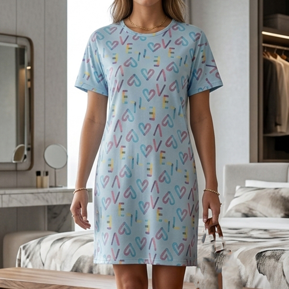 Ladies Midi Gown