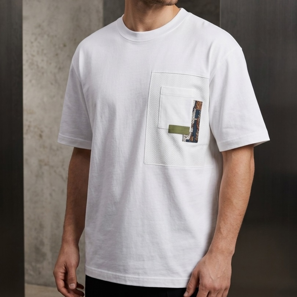 Mens Round Neck T Shirt Plain Short Sleeve