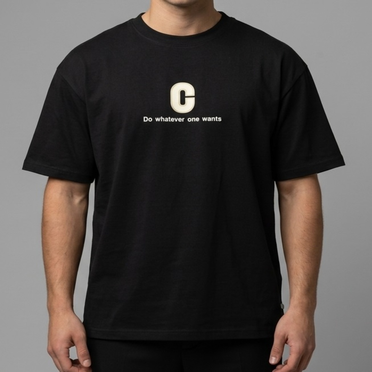 Men Round Neck T Shirt Short Sleeve