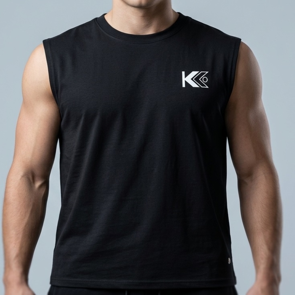 Mens T Shirt Sleeve Less