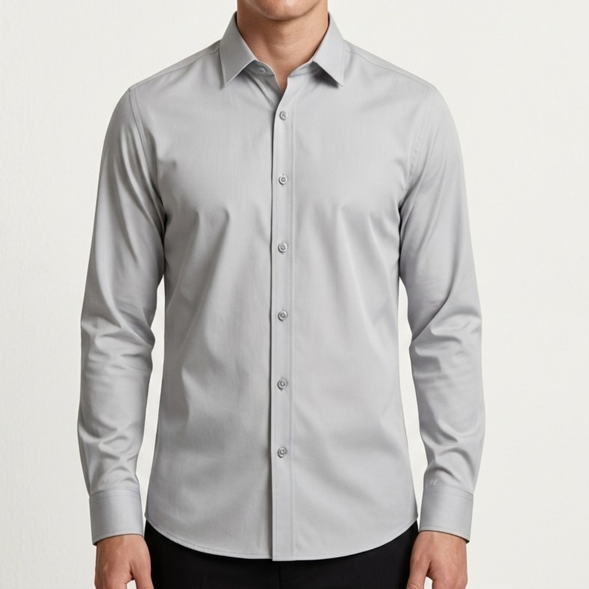 Mens Formal Shirt Long Sleeve