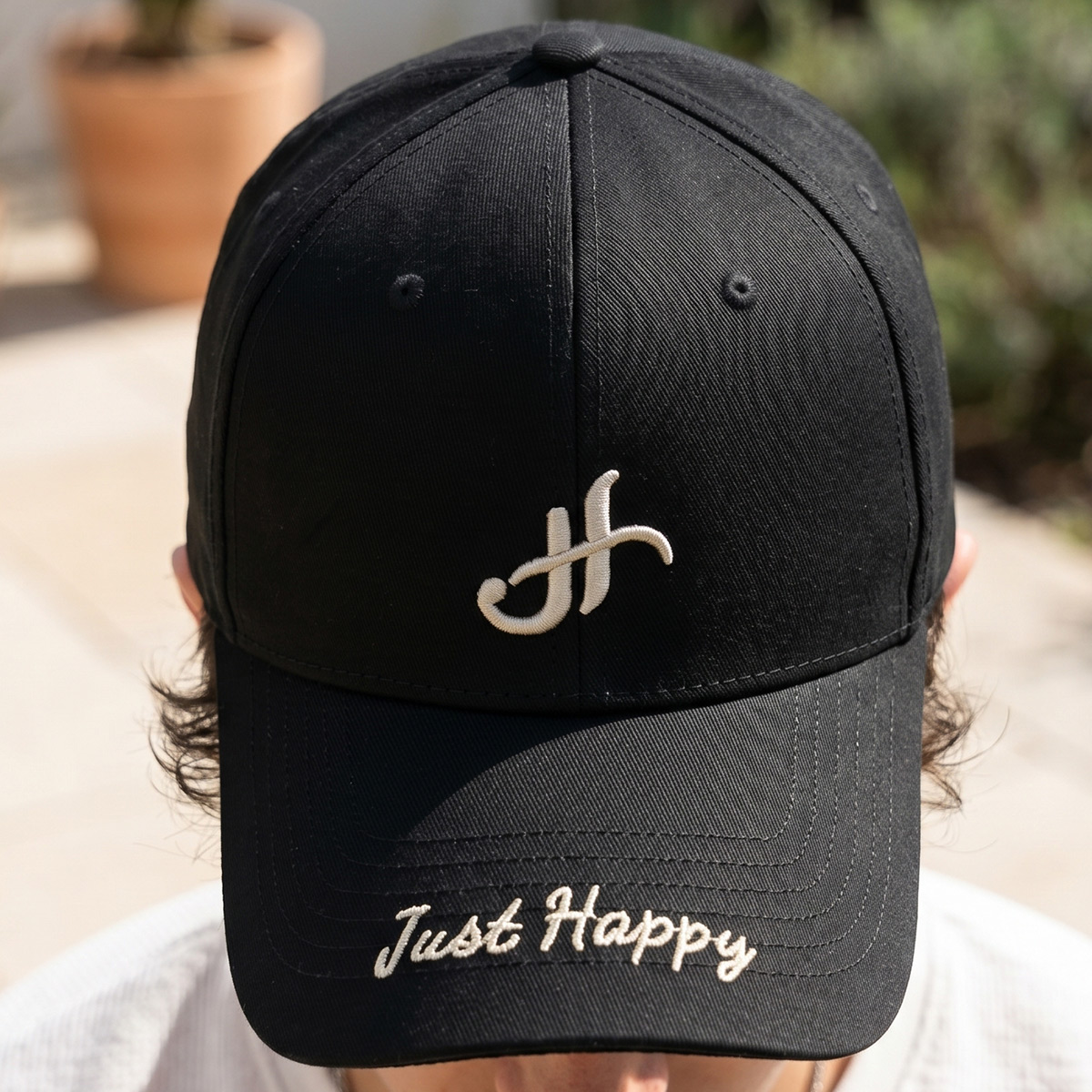 Mens Casual Cap Black