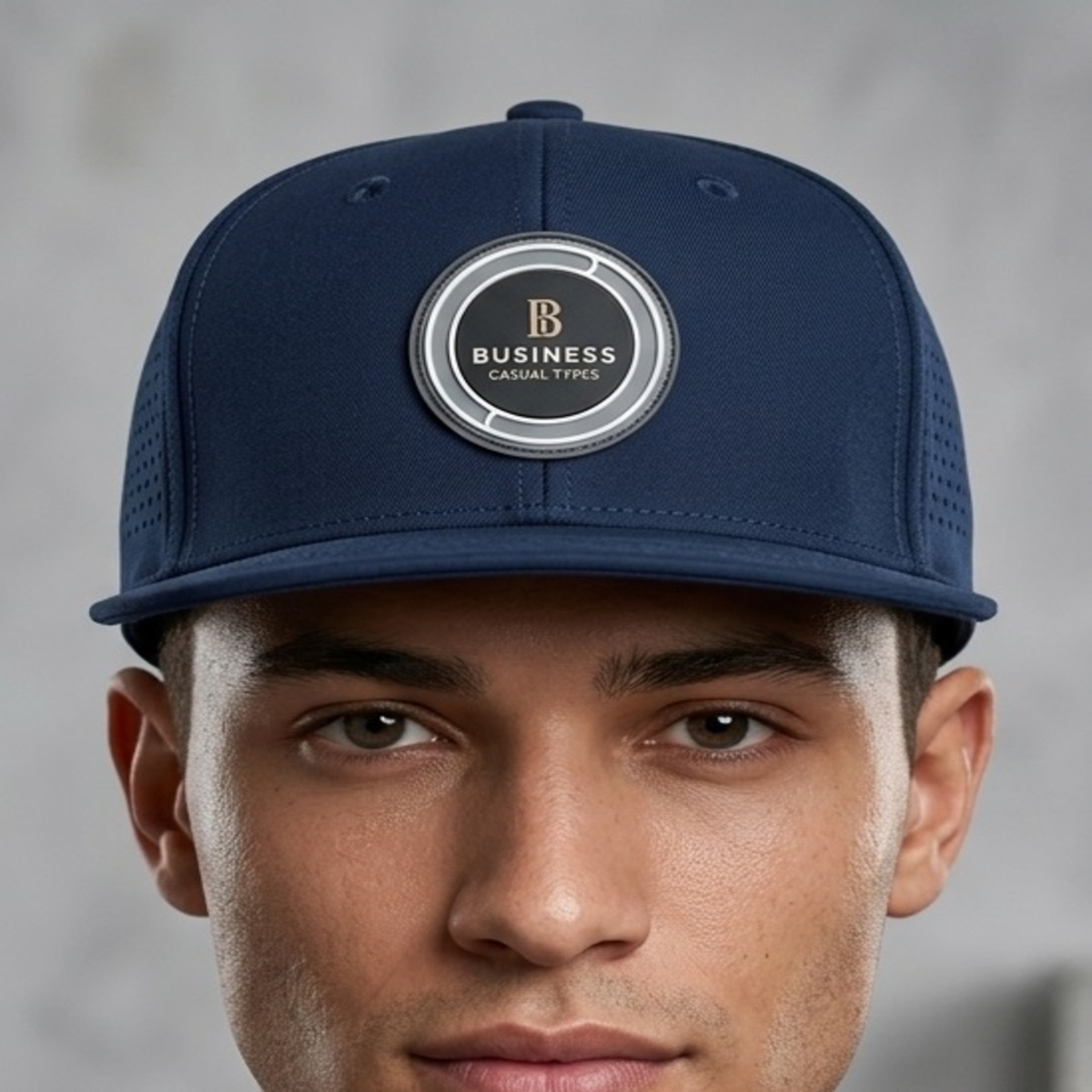Mens Cap Navy Blue