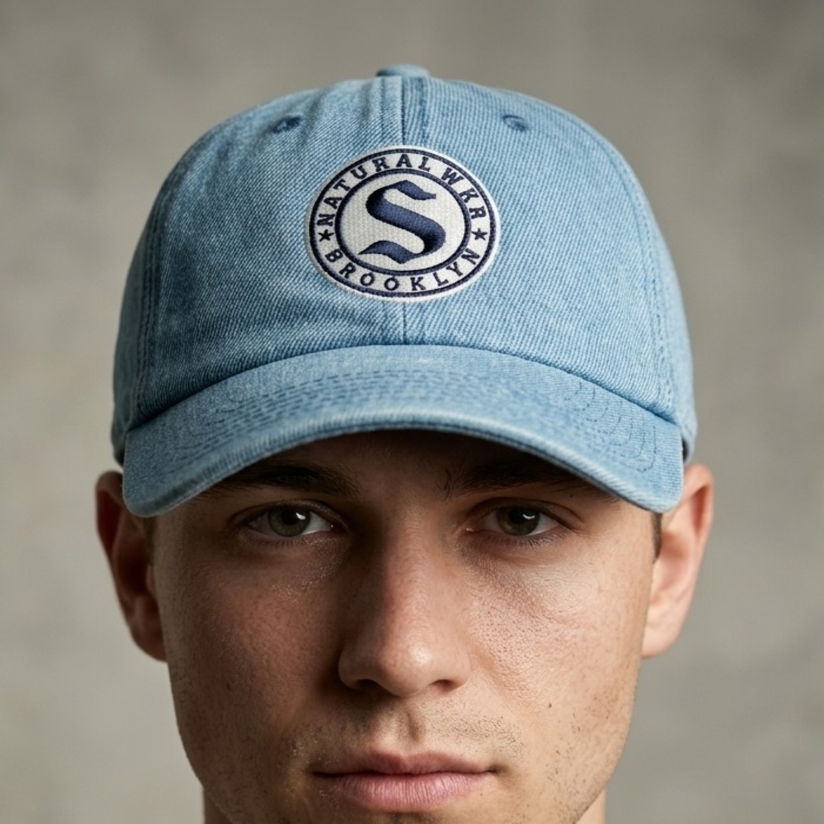Mens Cap Blue
