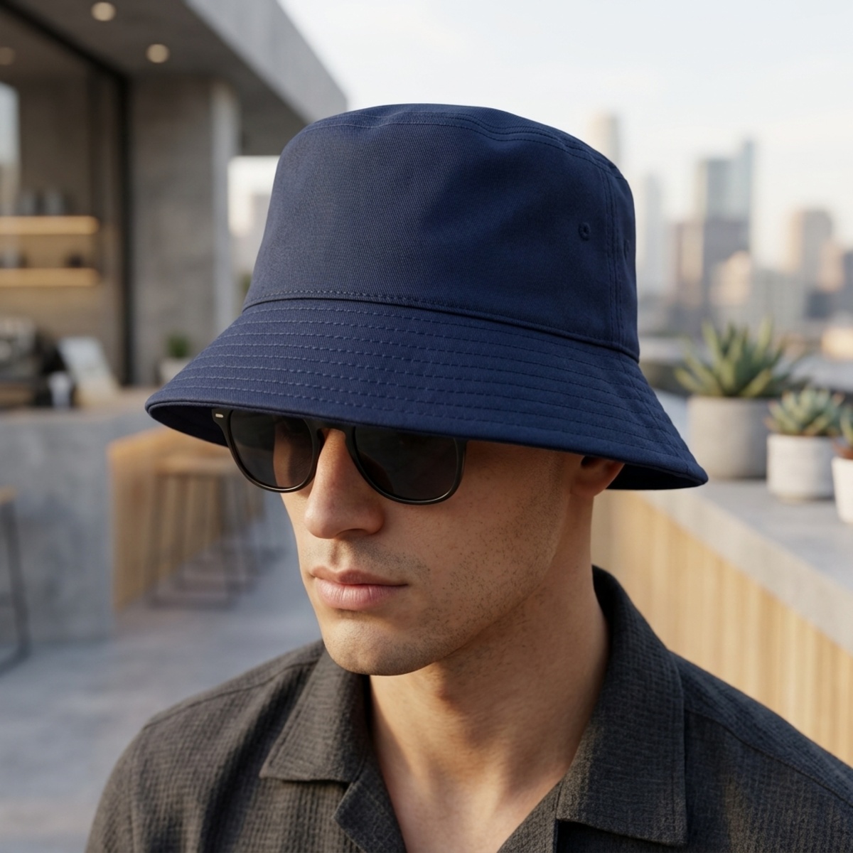 Mens Bucket Hat Free Size
