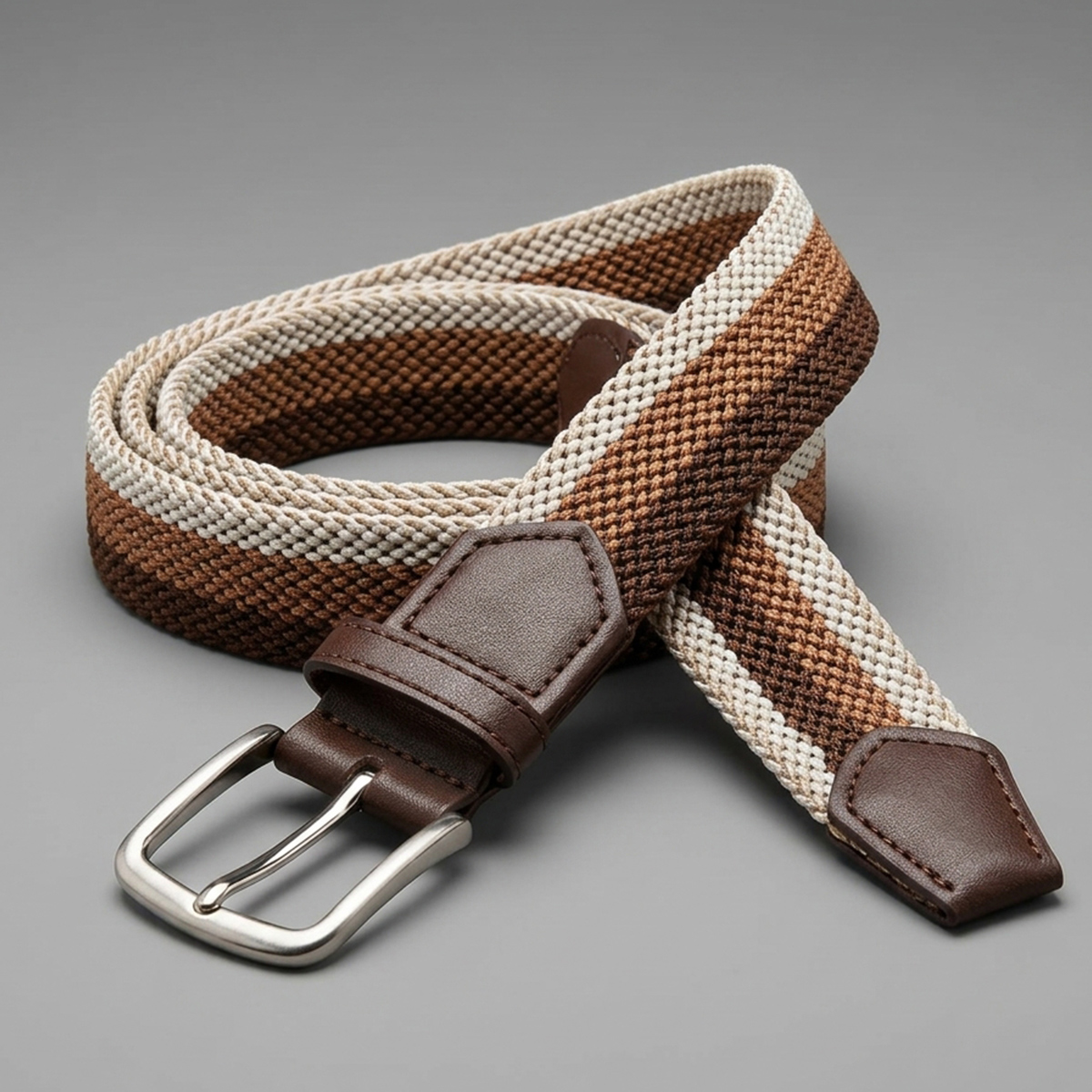Mens Jeans Belt Elastic