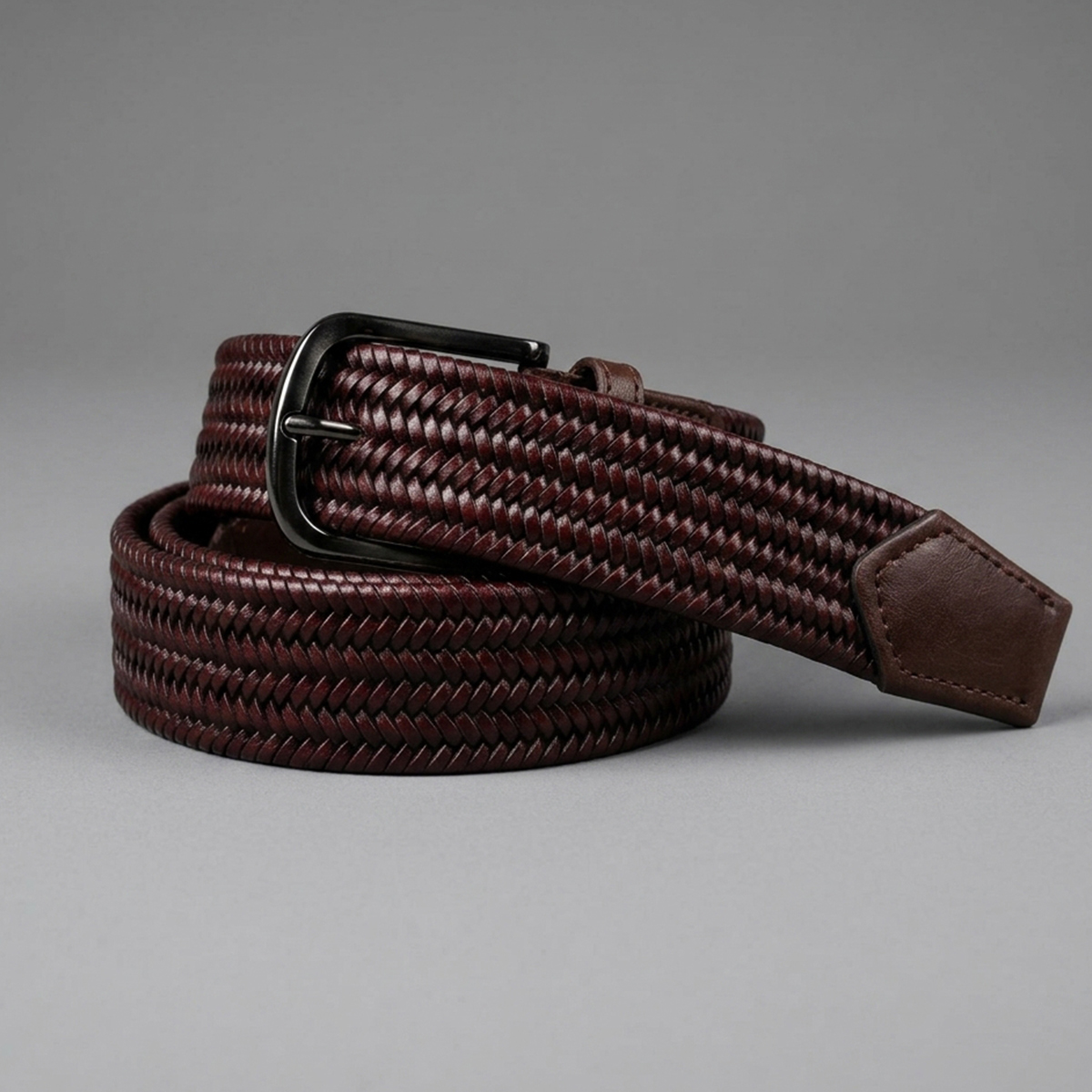 Mens Jeans Belt Elastic