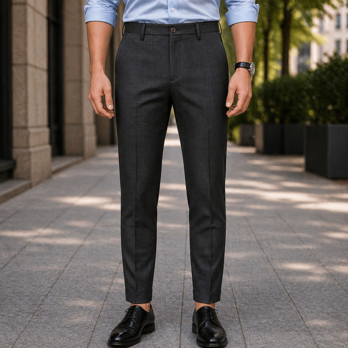 Men Casual Pant Dark Grey | Men | Men Clothing | Men Bottomwear | Men Pants Men Casual Pant Dark Grey | Men | Men Clothing | Men Bottomwear | Men Pants
