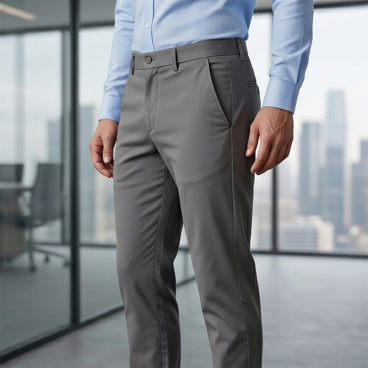 Mens Comfort Casual Pant