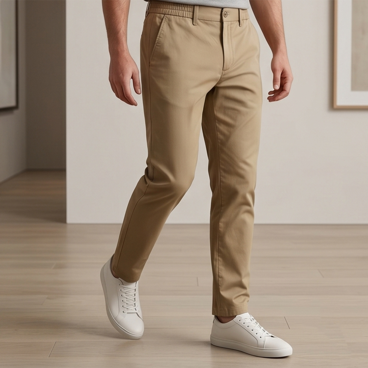 Mens Comfort Casual Pant