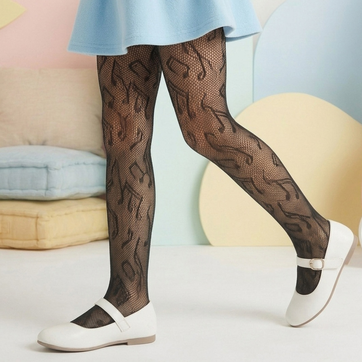 Girls Stocking Black