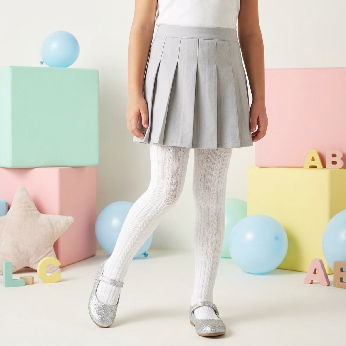جوارب بيضاء ضيقة للبنات | فتيات | ملابس الفتيات | Girls Innerwear | Girls Socks جوارب بيضاء ضيقة للبنات | فتيات | ملابس الفتيات | Girls Innerwear | Girls Socks