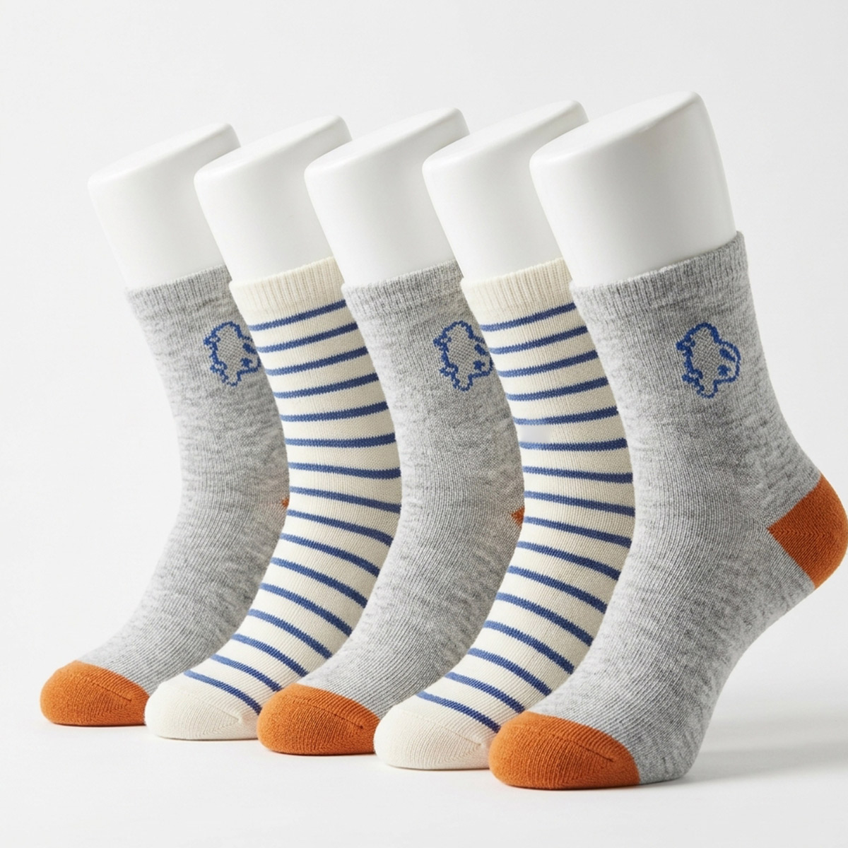 Girls Socks 5 Pcs Set