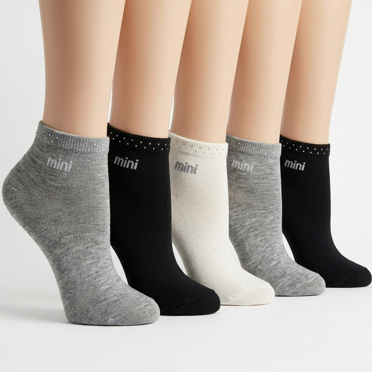 Girls Long Socks 5 Pieces