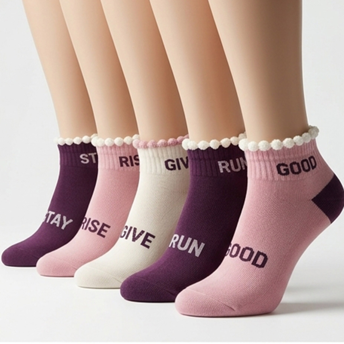 Girls Socks 5 Pieces Set