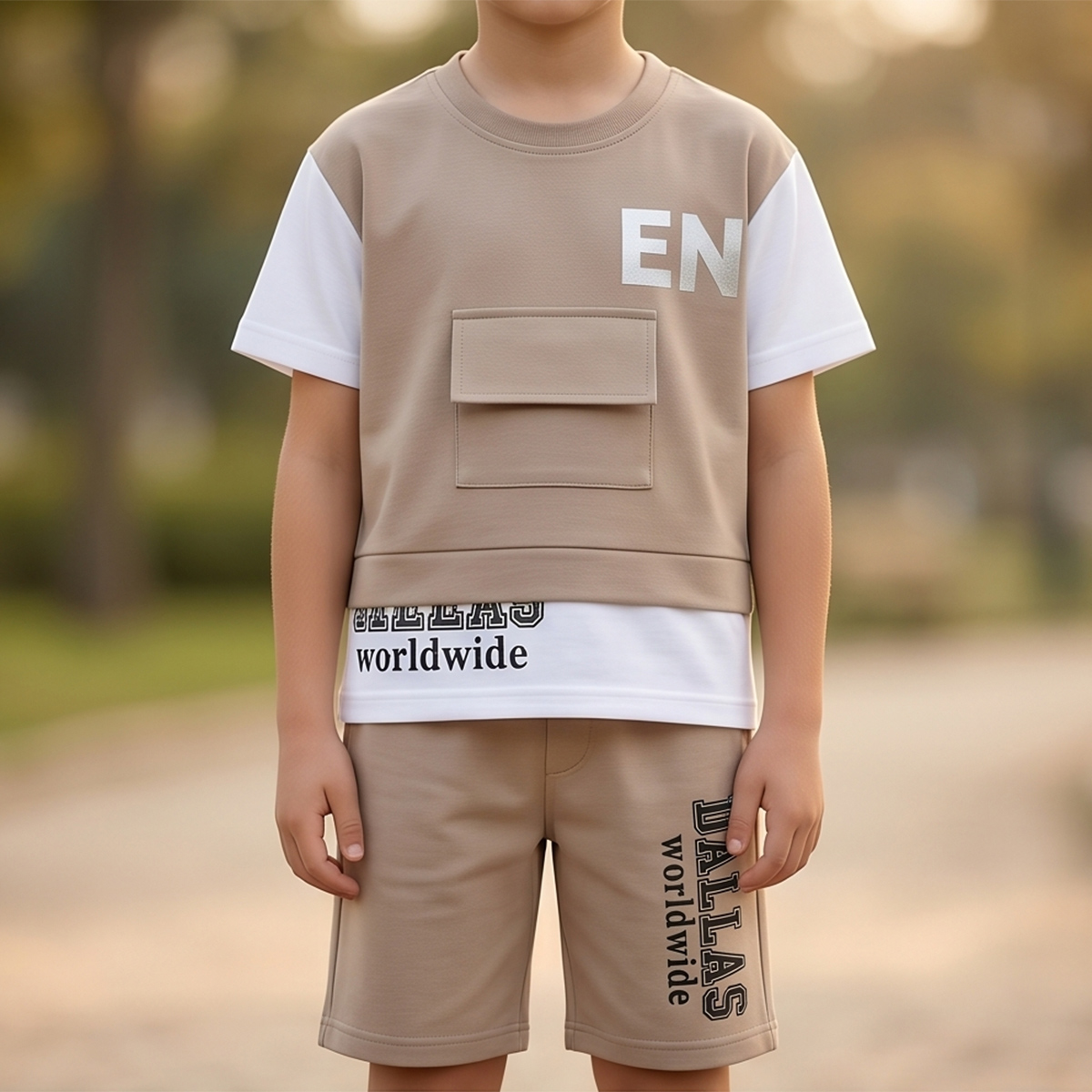 طقم ملابس للأولاد مكون من قطعتين | أولاد | ملابس الأولاد | Boys Top Wear | Boys T-Shirts & Polos طقم ملابس للأولاد مكون من قطعتين | أولاد | ملابس الأولاد | Boys Top Wear | Boys T-Shirts & Polos