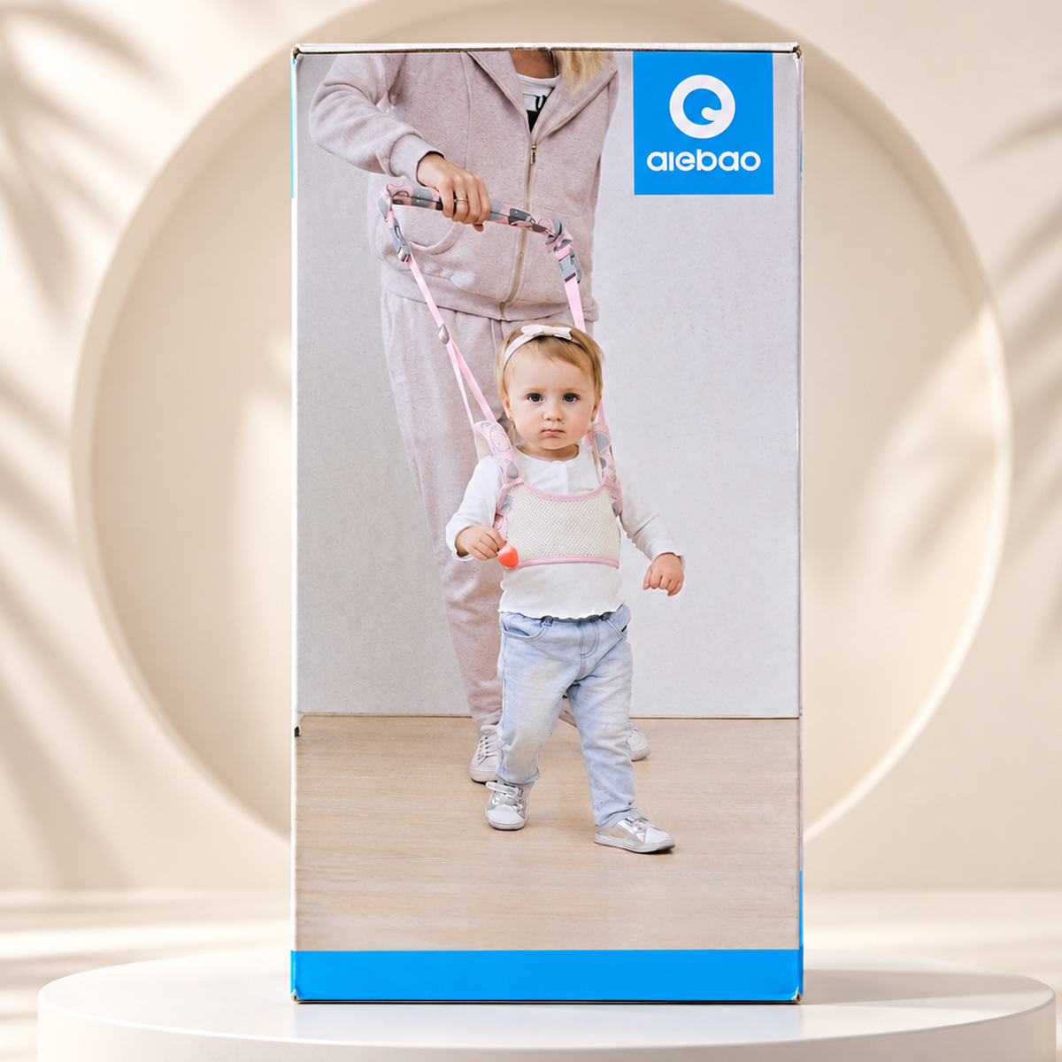 Aiebao Adjustable Handheld Baby Walking Harness