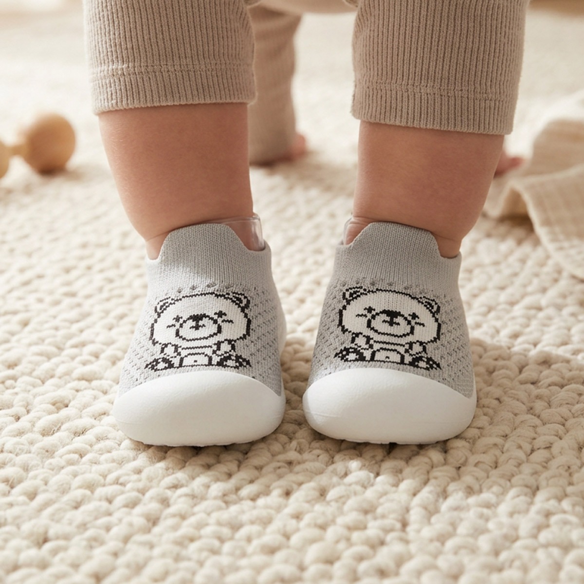 Baby Boys Shoes Grey Size 15