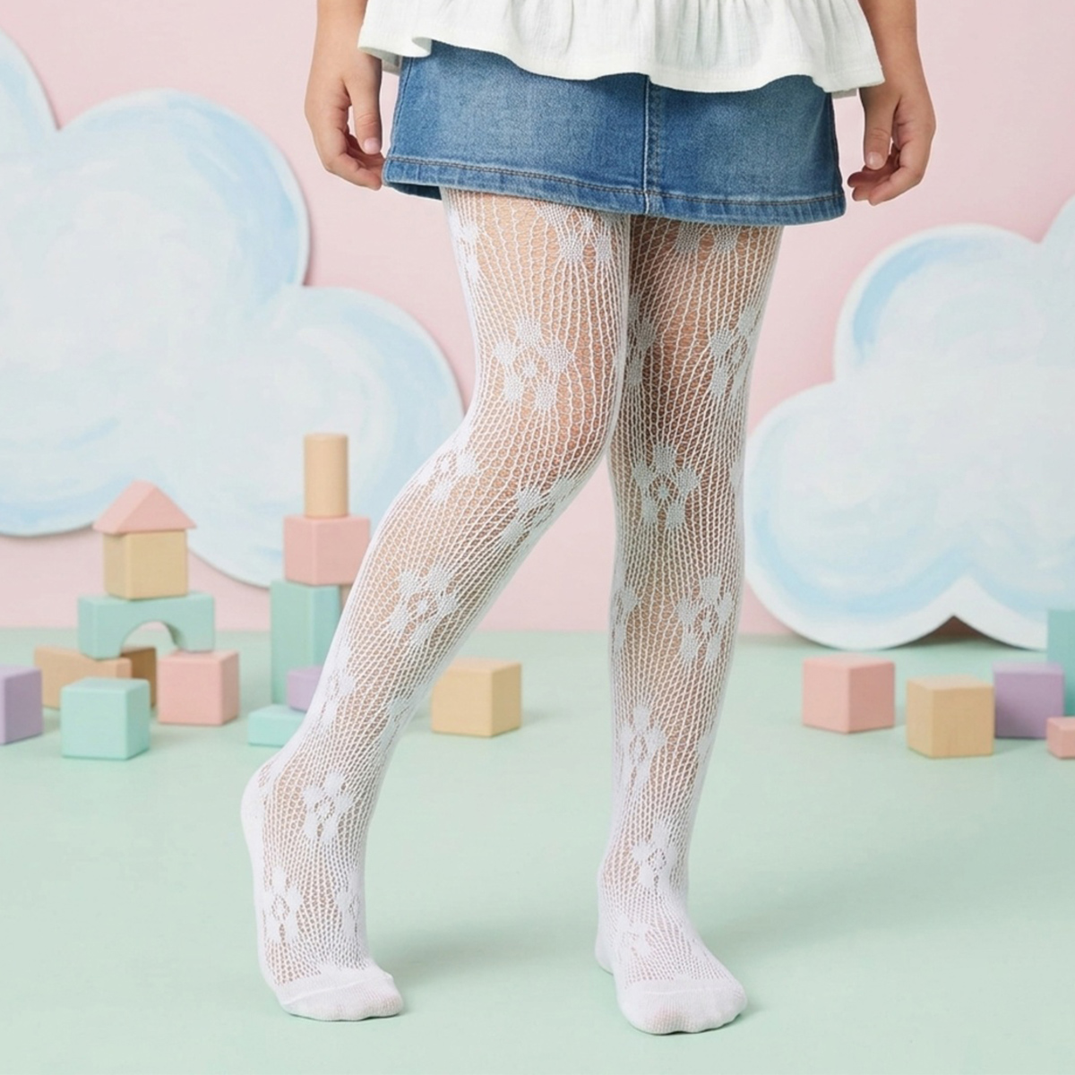 Girls Stocking White | Girls | Girls Clothing | Girls Innerwear | Girls Socks Girls Stocking White | Girls | Girls Clothing | Girls Innerwear | Girls Socks