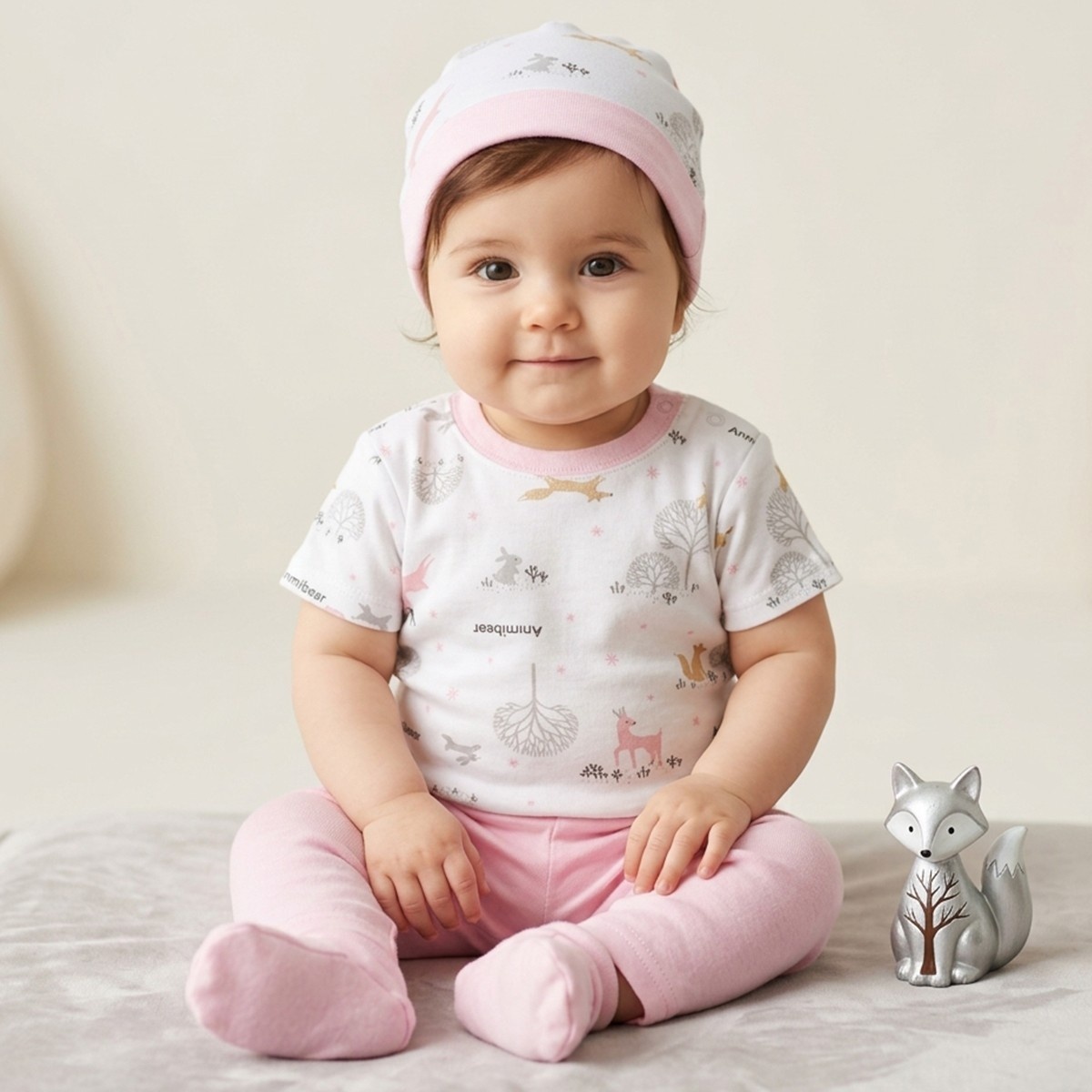 Baby Girls Romper Set