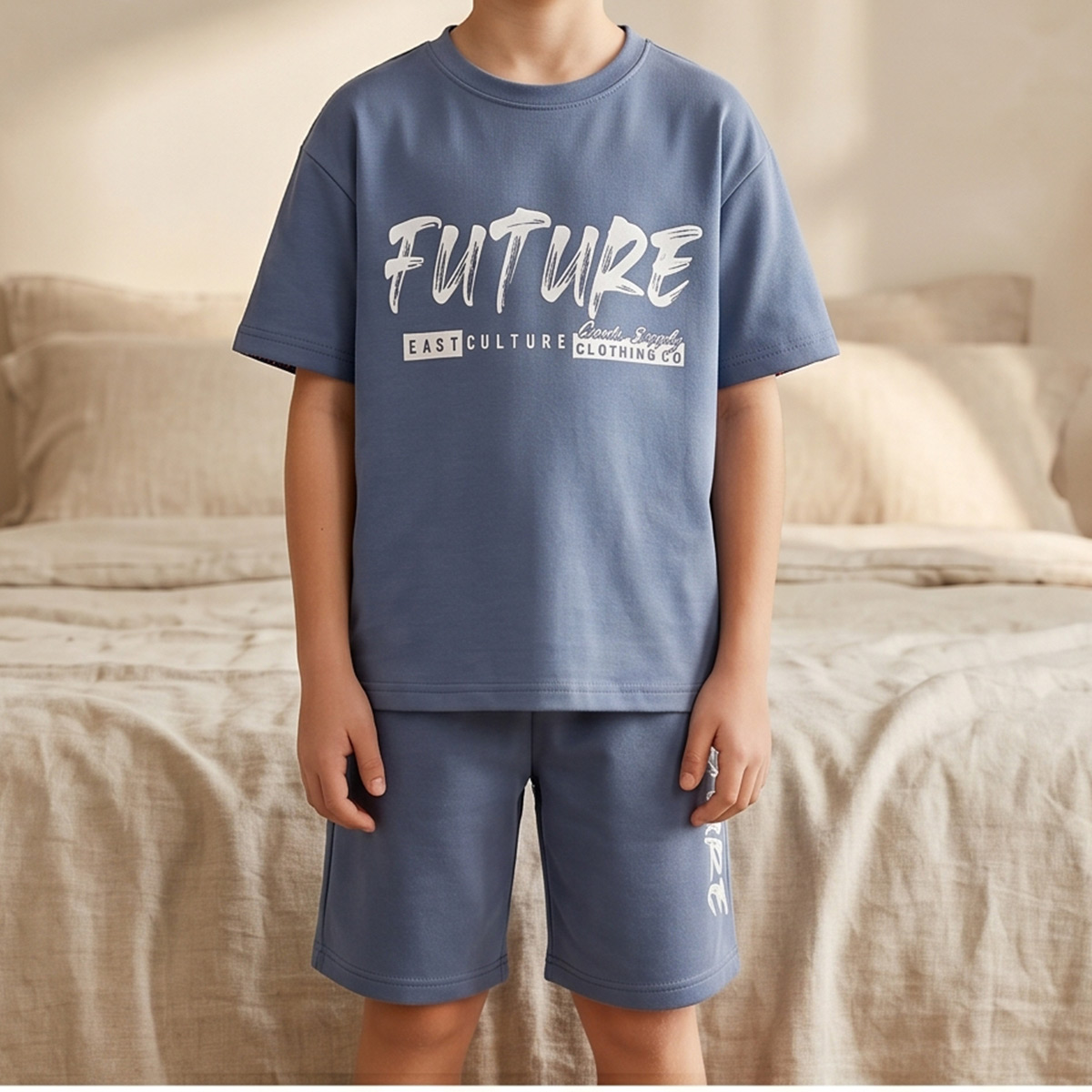 طقم ملابس للأولاد مكون من قطعتين | أولاد | ملابس الأولاد | Boys Top Wear | Boys T-Shirts & Polos طقم ملابس للأولاد مكون من قطعتين | أولاد | ملابس الأولاد | Boys Top Wear | Boys T-Shirts & Polos