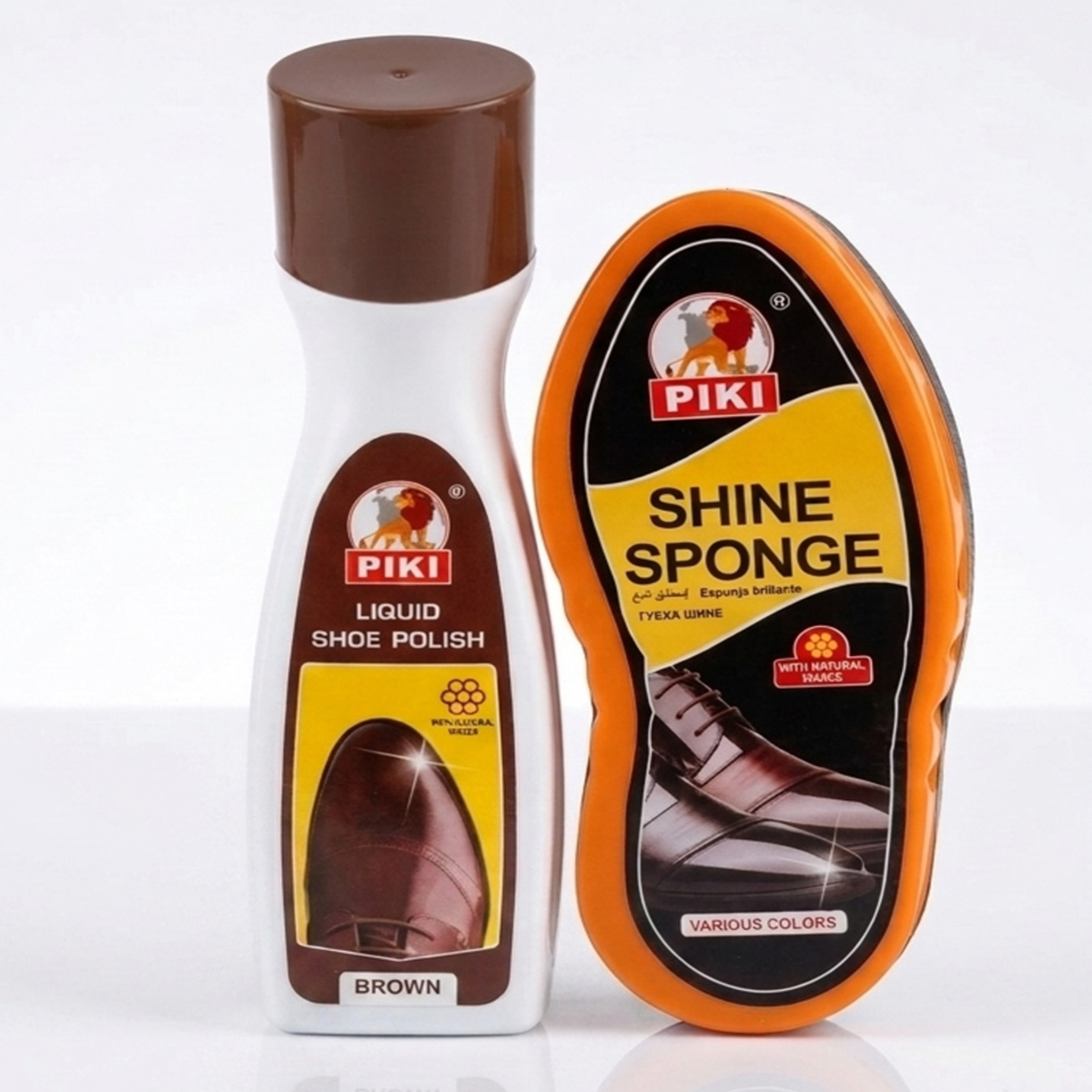 PIKI Black Shoe Polish Kit