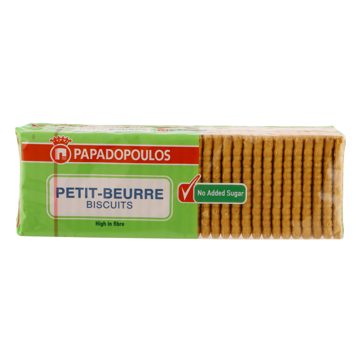 Papadopoulos Petit Beurre Biscuit No Sugar Added 225g