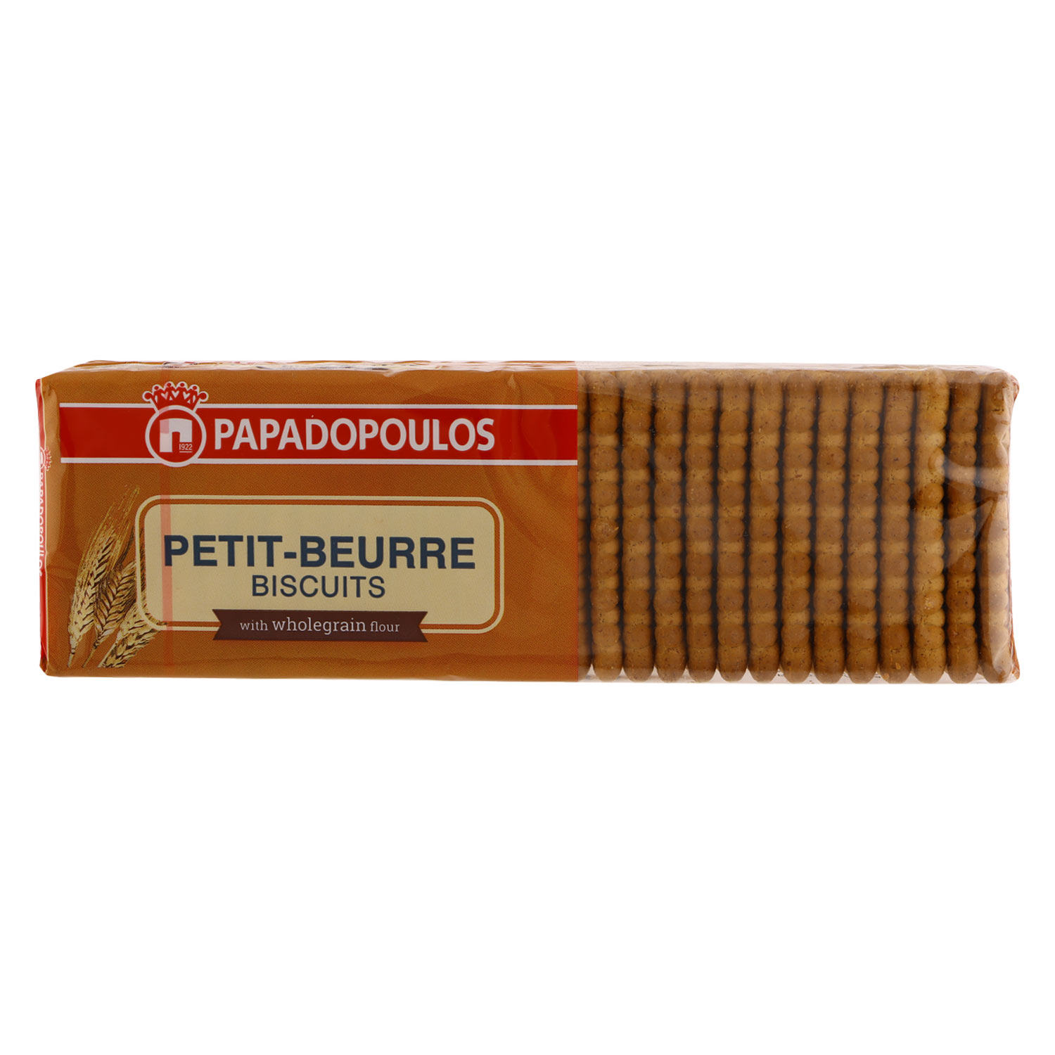 Papadopoulos Petit Beurre Biscuit Whole Grain Flavor 225g