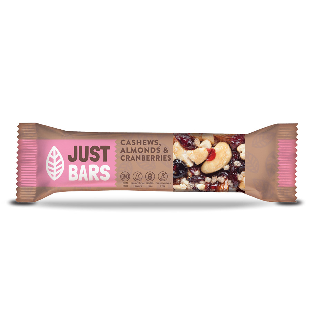 Just Bars Cashews, Almonds & Cranberries 40g