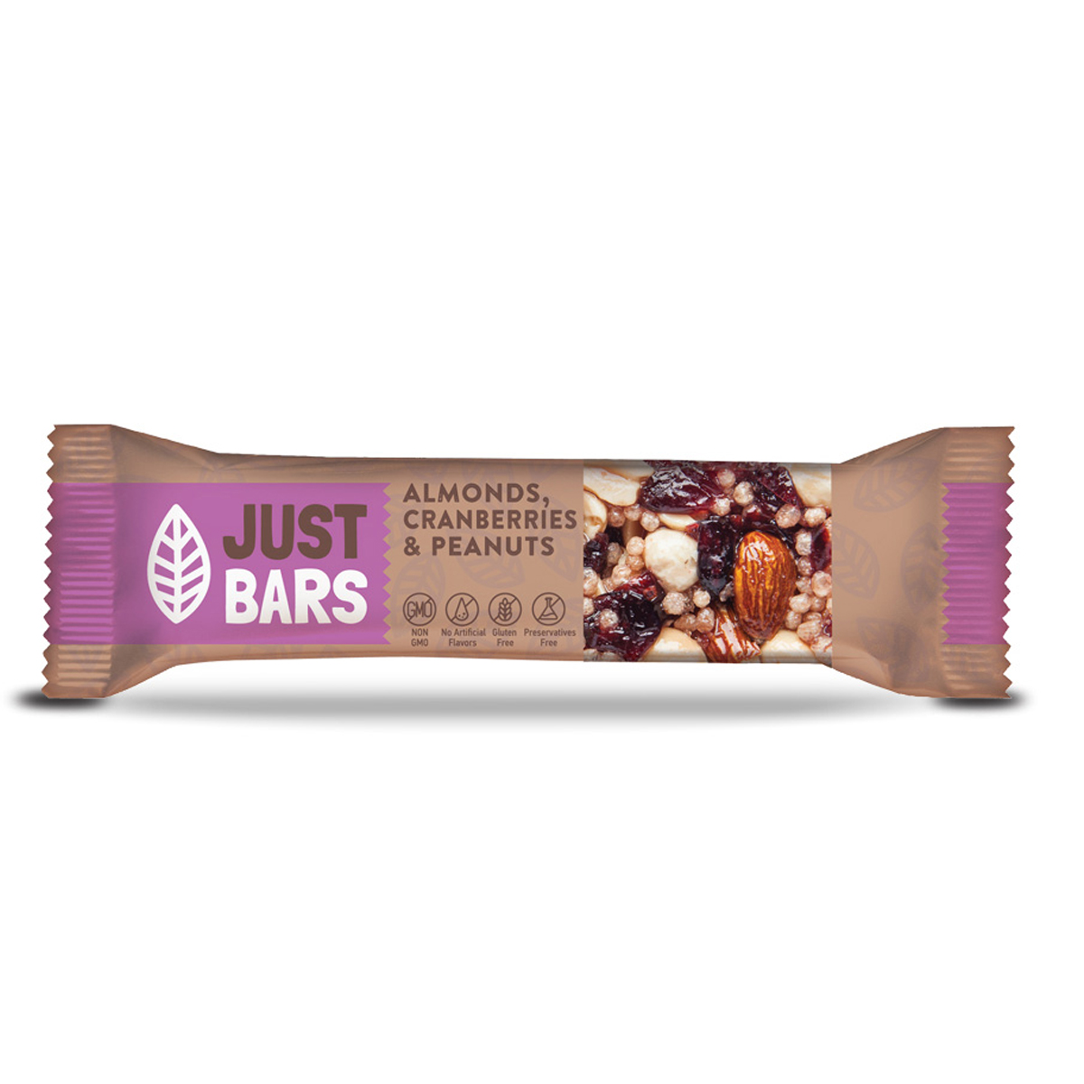 Just Bars Almonds, Cranberries & Peanuts