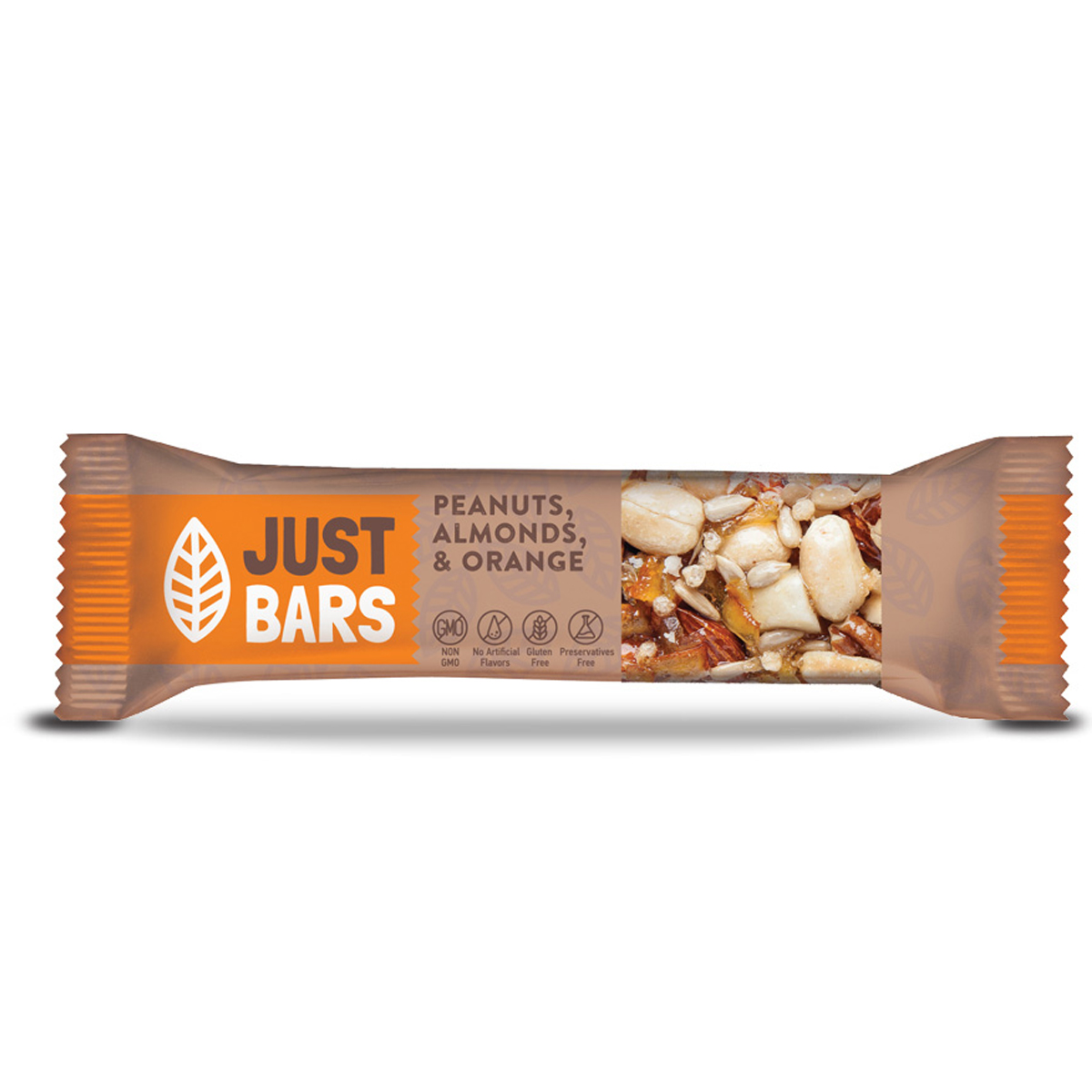 Just Bars Peanuts, Almonds & Orange 40g