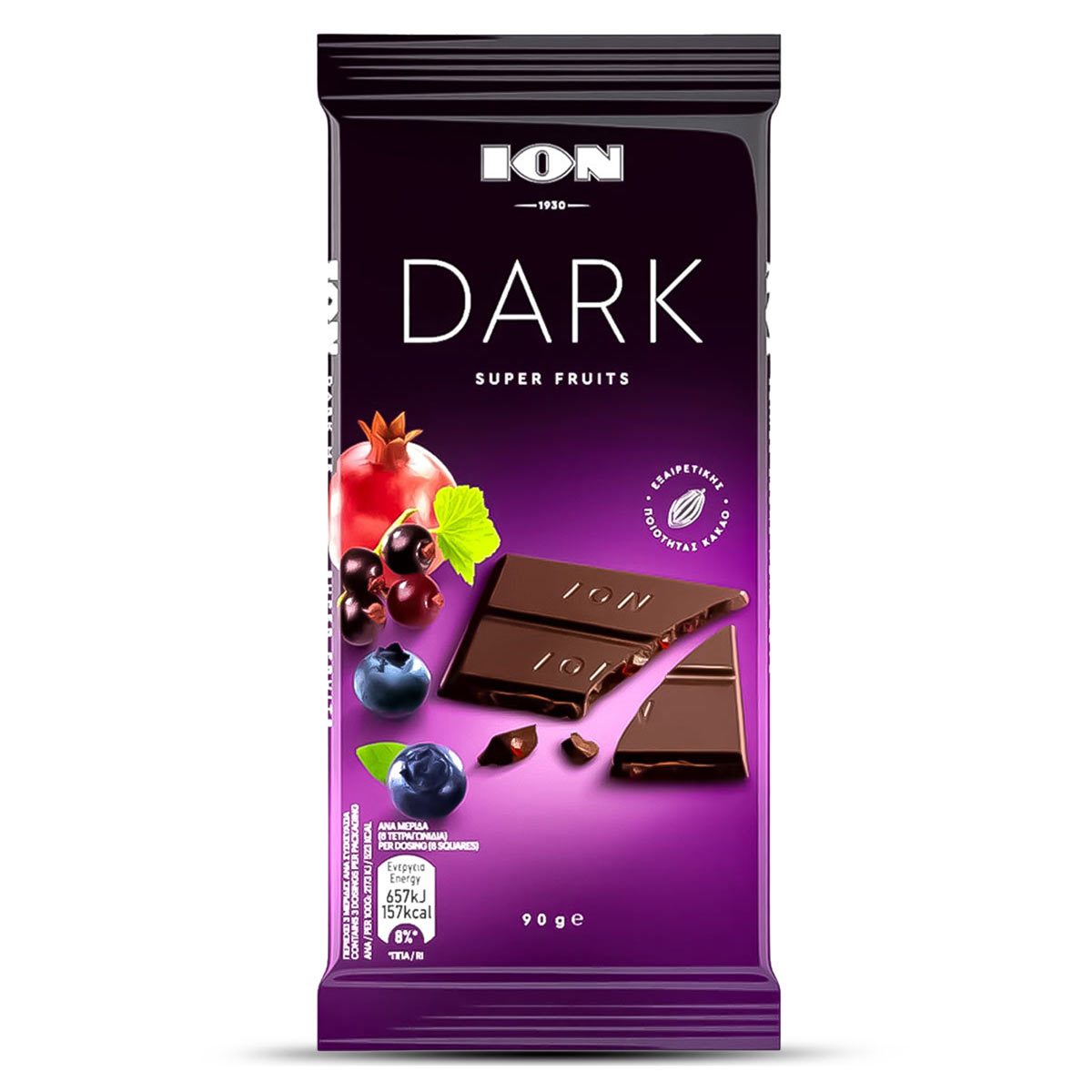 Ion Dark Super Chocolate 90g