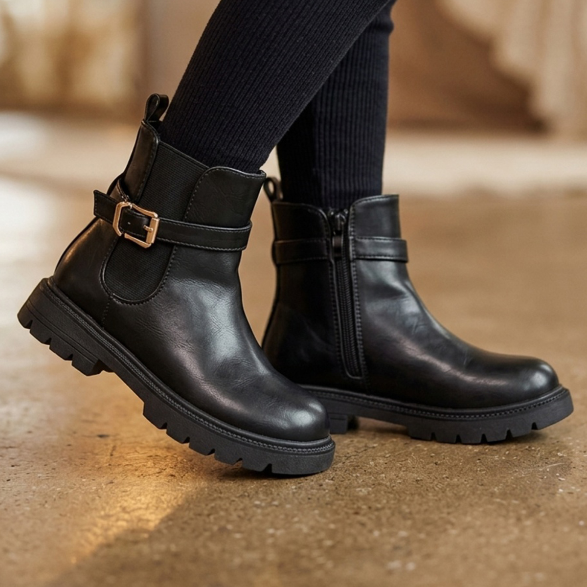 Girls Boots Flat
