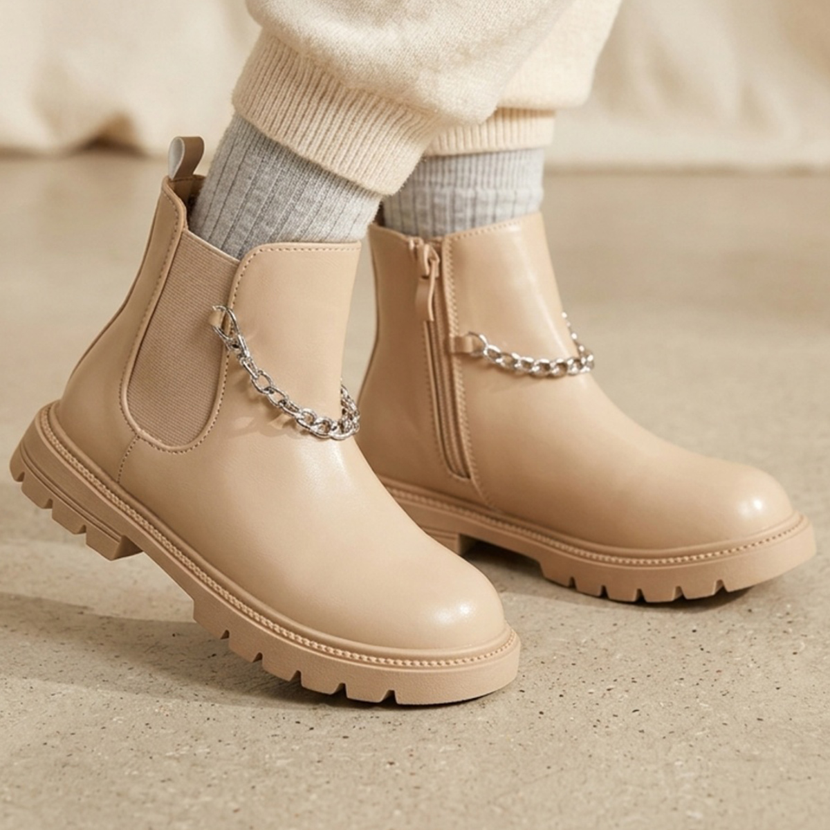 Girls Boots Flat