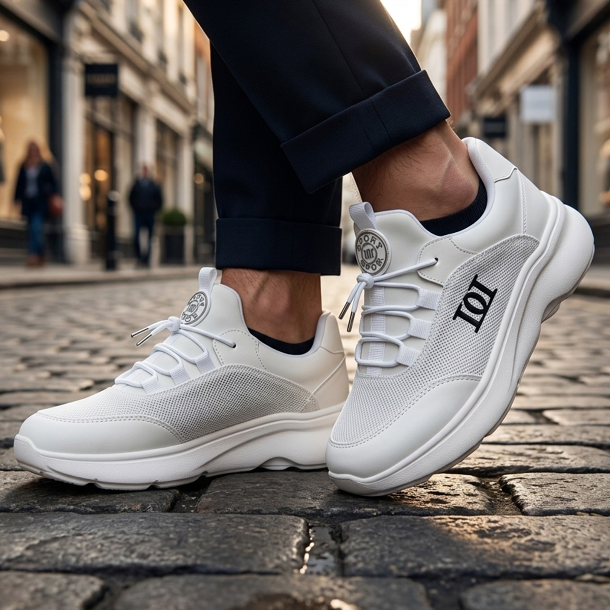 Girls Sneakers With Lace