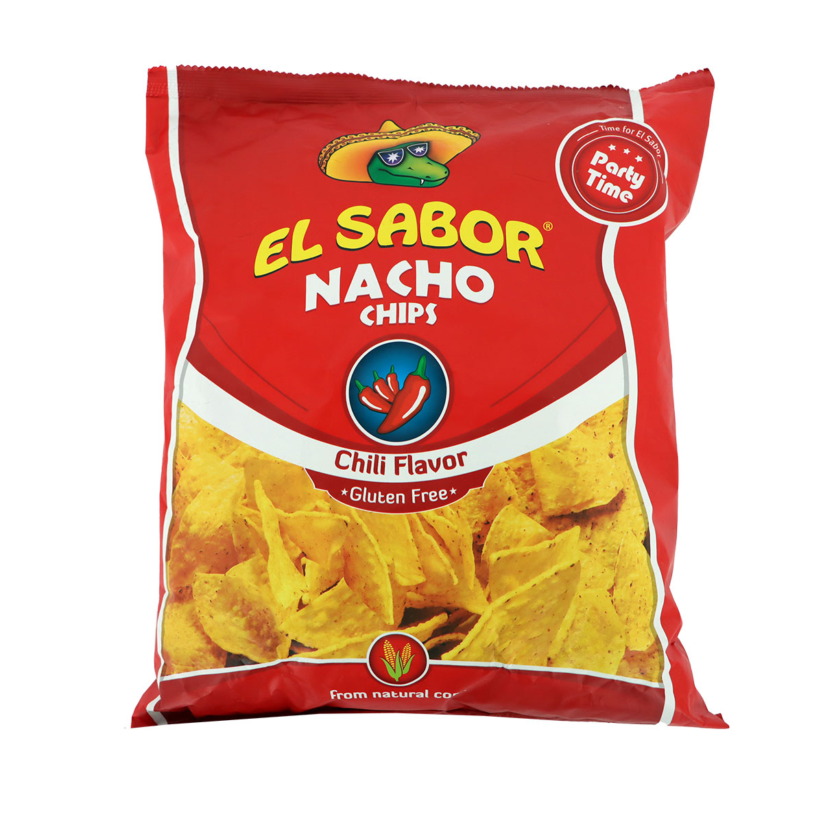 El Sabor Nacho Chips Chilli Falvour Gluten free 225g